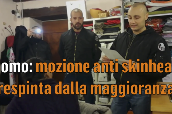 Como: mozione anti-skinhead respinta dalla maggioranza