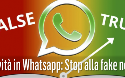 Novità in Whatsapp: Stop alla fake news