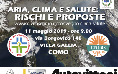 CONVEGNO: ARIA, CLIMA E SALUTE: RISCHI E PROPOSTE