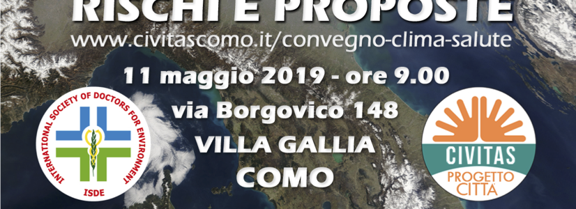 CONVEGNO: ARIA, CLIMA E SALUTE: RISCHI E PROPOSTE